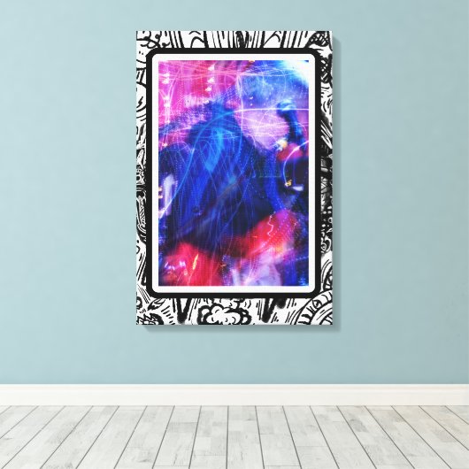 Musik in Bewegung Leinwanddruck (Insitu (Holzboden))