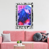 Musik in Bewegung Leinwanddruck (Insitu (Wohnzimmer))