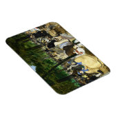 Musik in den Tuilerien von Edouard Manet Magnet (Rechte Seite)