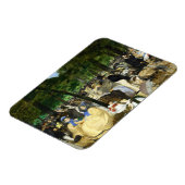 Musik in den Tuilerien von Edouard Manet Magnet (Linke Seite)