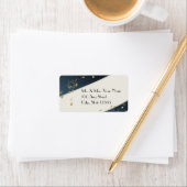 Musik in der Luft Adressaufkleber (Insitu)