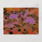 MUSIK IN DER LUFT POSTKARTE (Vorderseite)