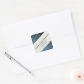 Musik in der Luft Quadratischer Aufkleber (Umschlag)