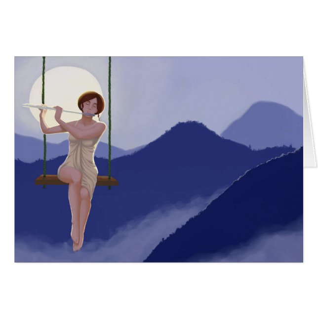 Musik in der Nebelkarte (Vorderseite (Horizontal))