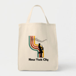 Musik in der NYC Tote Bag Tragetasche