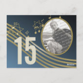 Musik in der Tischnummer des Fotos (Rückseite)