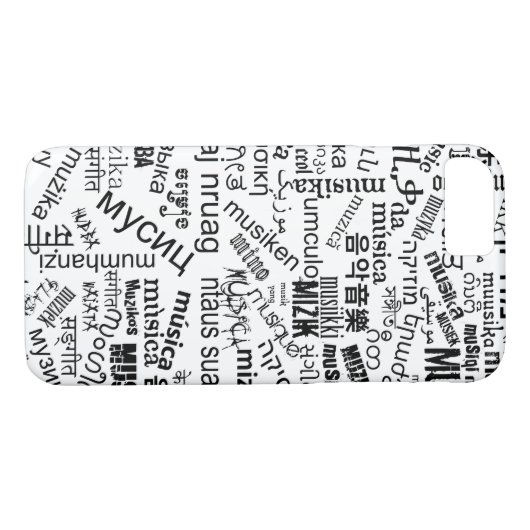 Musik in Irakien Case-Mate iPhone Hülle (Rückseite (Horizontal))