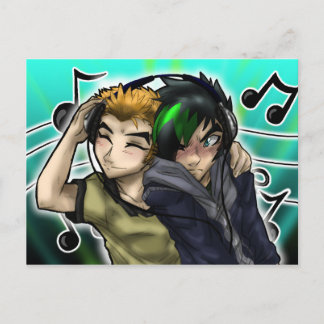 Musik in meinem Leben Postkarte