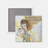 Musik in mir magnet (Vorderseite/Rückseite)