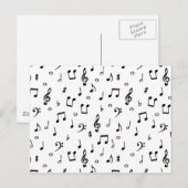 Musik in mir_ postkarte (Vorne/Hinten)