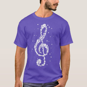 Musik in Schwarz-Weiß Musikerlehrer Musik T T-Shirt
