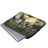 Musik in Tullerias Edouard Manet Laptopschutzhülle (Vorne Knopf)