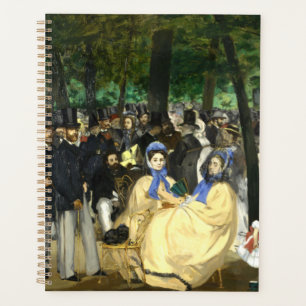 Musik in Tullerias Edouard Manet Planer