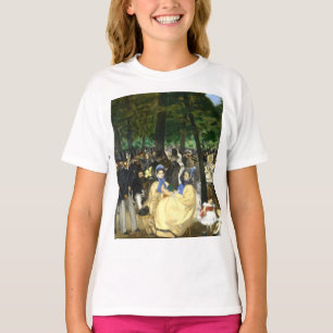 Musik in Tullerias Edouard Manet T-Shirt
