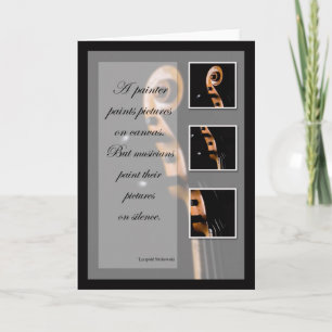 Musik Inspiration oder Bass Karte