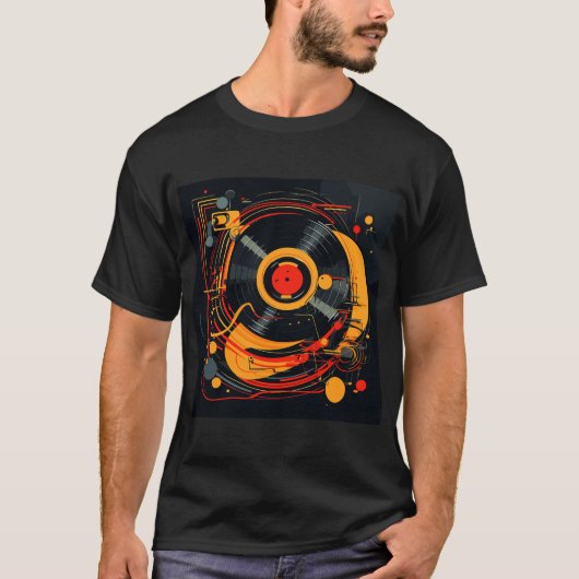 Musik Inspiriert Grafik T-Shirt (Vorderseite)