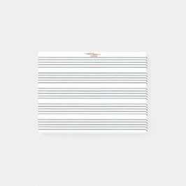 Musik- Instrument - Notenlinien - Notenpapier Post-it Klebezettel