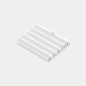 Musik- Instrument - Notenlinien - Notenpapier Post-it Klebezettel (angewinkelt)