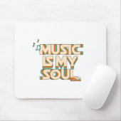 Musik Is My Soul Mousepad (Mit Mouse)