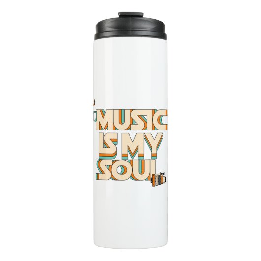 Musik Is My Soul Thermosbecher (Vorderseite)