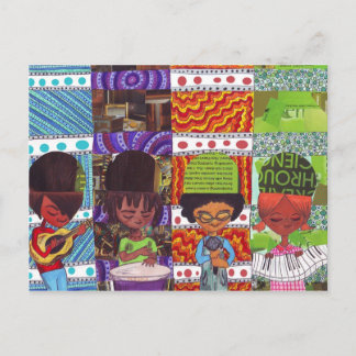 Musik ist alles postkarte