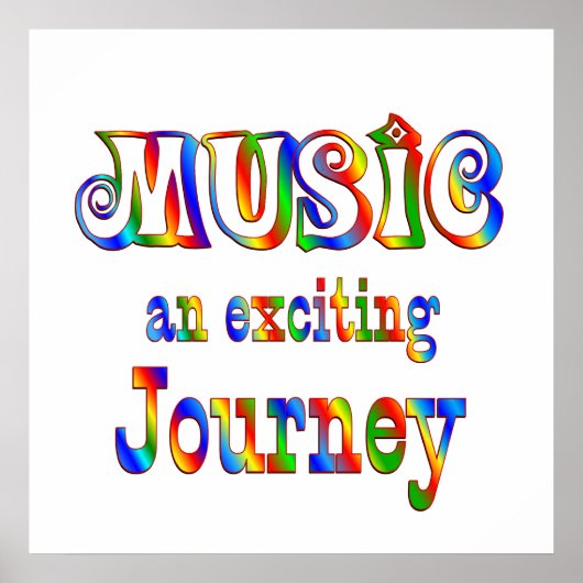 MUSIK ist aufregend Poster (Vorne)