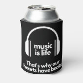 Musik ist das Leben Dosenkühler (Kanne Rückseite)