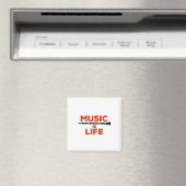 Musik ist das Leben Magnet (In Situ (Geschirrspüler))