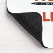 Musik ist das Leben Mousepad (Ecke)