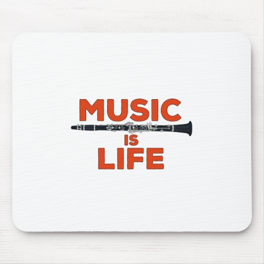 Musik ist das Leben Mousepad (Vorne)