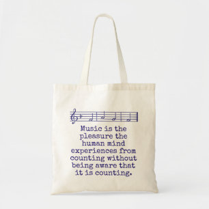 Musik ist das Vergnügen - Musikangebot Tragetasche