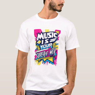 Musik ist deine Superkraft T-Shirt