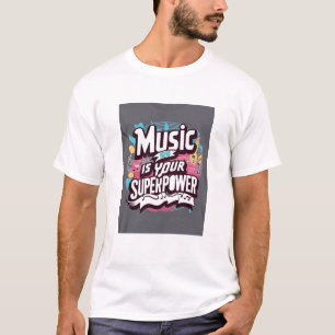Musik ist deine Superkraft T-Shirt