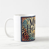 Musik ist der Herzschlag des Lebens Kaffeetasse (Links)