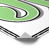 Musik ist der Schlüssel Poster (Ecke)