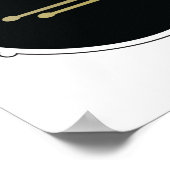 Musik ist die Antwort Poster (Ecke)