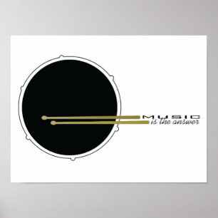 Musik ist die Antwort Poster