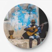 Musik ist die Medizin des Geistes Pappteller (Vorderseite)