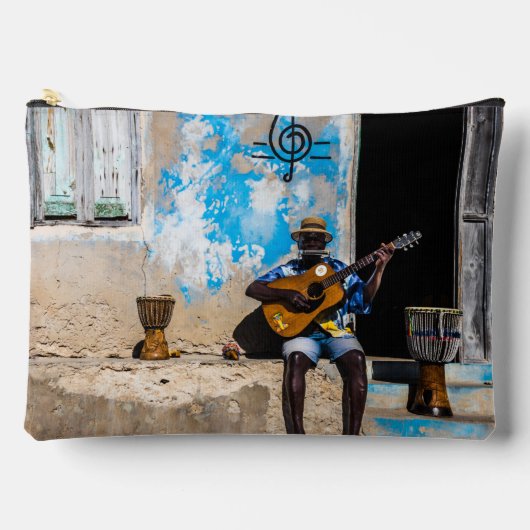 Musik ist die Medizin des Geistes Zubehörtasche (Vorderseite)