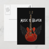 Musik ist die Postkarte des Himmels (Vorne/Hinten)