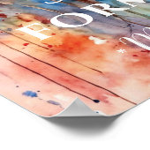 Musik ist die stärkste Form von magischem Zitat-Po Poster (Ecke)