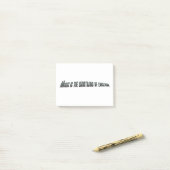 Musik ist die Verkürzung der Gefühle Post-it Klebezettel (Auf Schreibtisch)