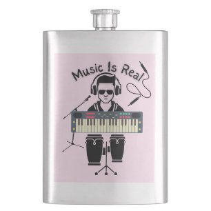 Musik ist echt flachmann