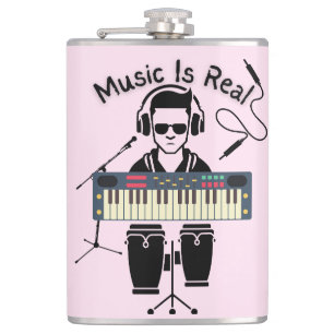 Musik ist echt flachmann