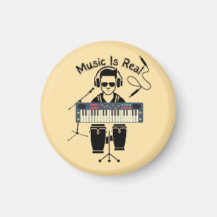 Musik ist echt magnet