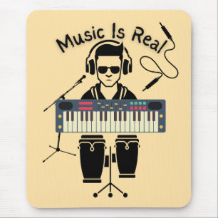 Musik ist echt mousepad