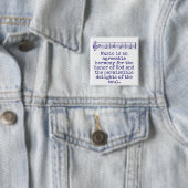 Musik ist eine angenehme Harmonie - Musikangebot Button (Beispiel)