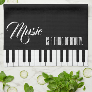 Musik ist etwas Schönes Geschirrtuch