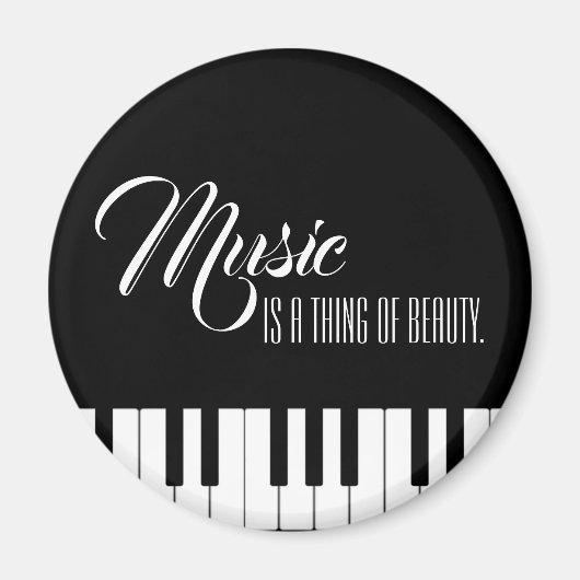 Musik ist etwas Schönes Magnet (Vorne)