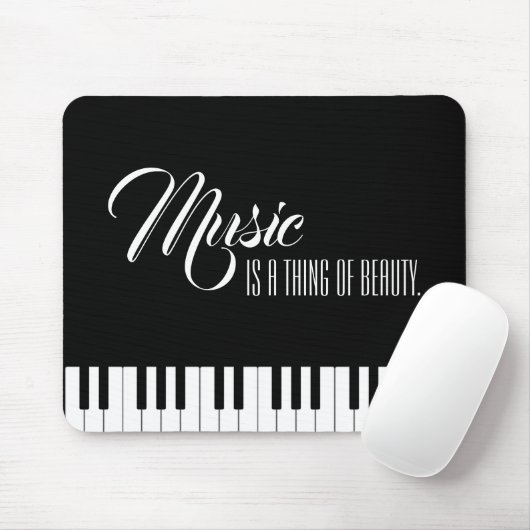 Musik ist etwas Schönes Mousepad (Mit Mouse)